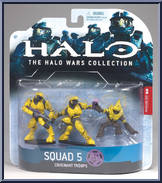 Covenant Troops (Yellow) from Halo Wars - Heroic Collection 2 manufactured by McFarlane [Front]