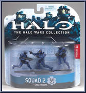 UNSC Troops (Blue) from Halo Wars - Heroic Collection 2 manufactured by McFarlane [Front]