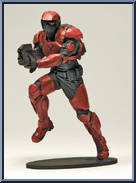 UNSC Troops (Red) from Halo Wars - Heroic Collection 1 manufactured by McFarlane [Loose]
