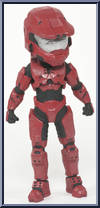Red Spartan Mark VI Action Figure