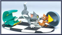 Tom & Jerry (The Mouse Gets the Cheese) from Hanna Barbera - Series 2 manufactured by McFarlane [Loose]