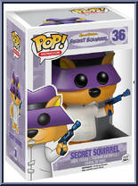 Secret Squirrel from Hanna Barbera - Secret Squirrel Pop! manufactured by Funko [Front]