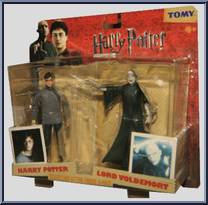 Harry & Voldemort from Harry Potter and the Deathly Hallows - 2-Pack Figures manufactured by Tomy [Front]