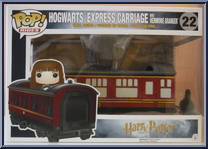 Hogwarts Express Carriage (with Hermione Granger) from Harry Potter - Pop! Rides manufactured by Funko [Front]