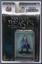 Newt Scamander from Harry Potter - Nano MetalFigs - Fantastic Beasts manufactured by Jada Toys [Front]