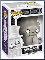 Hatbox Ghost (White) from Haunted Mansion - Pop! Vinyl Figures manufactured by Funko [Front]