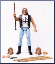 Brian Pillman from Heels and Faces - Pinnacle Series manufactured by Zombie Sailor's Toys [Loose]
