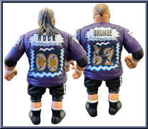 Rocco Rock / Johnny Grunge (Public Enemy) from Heels and Faces - Exclusives manufactured by Zombie Sailor's Toys [Loose]
