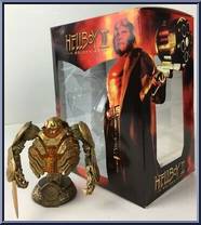 Golden Army Statue (with DVD) from Hellboy II - Statues manufactured by Mezco [Loose]