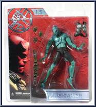 Abe Sapien (Battle Damaged) from Hellboy - Wave 1.5 manufactured by Mezco [Front]