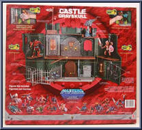 Castle Grayskull (Action Chips) from He-Man - 2002 Series - Accessories manufactured by Mattel [Back]