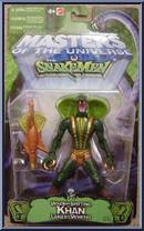 Khan (Venom-Spitting) from He-Man - 2002 Series - Snake Men manufactured by Mattel [Front]