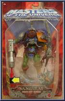 Man-at-Arms (Samurai) from He-Man - 2002 Series - Basic Series manufactured by Mattel [Front]