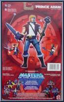 Prince Adam from He-Man - 2002 Series - Basic Series manufactured by Mattel [Back]