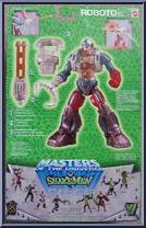 Roboto from He-Man - 2002 Series - Snake Men manufactured by Mattel [Back]