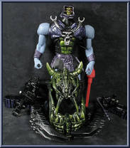 Skeletor (Battle Armor) from He-Man - 2002 Series - Deluxe Figures manufactured by Mattel [Loose]