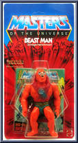 Beast Man from He-Man - Masters of the Universe - Series 1 manufactured by Mattel [Front]