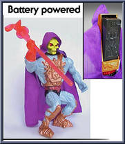 Laser-Light Skeletor from He-Man - Masters of the Universe - Italy manufactured by Mattel [Loose]
