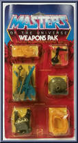 Weapons Pack from He-Man - Masters of the Universe - Accessories manufactured by Mattel [Front]