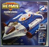 Starship Eternia from He-Man - New Adventures - Vehicles manufactured by Mattel [Front]