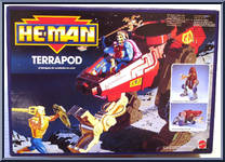 Terroclaw (Terrapod) from He-Man - New Adventures - Vehicles manufactured by Mattel [Front]