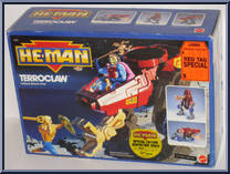 Terroclaw (Terrapod) from He-Man - New Adventures - Vehicles manufactured by Mattel [Front]