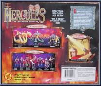 Echidna from Hercules - Legendary Journeys - Monsters manufactured by Toy Biz [Back]
