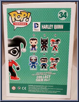 Harley Quinn (Black / White) from Heroes - DC Comics Pop! manufactured by Funko [Back]