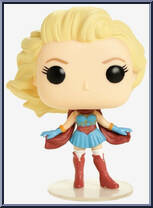 Supergirl from Heroes - DC Comics Bombshells Pop! manufactured by Funko [Loose]