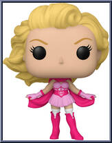 Supergirl (Pink) from Heroes - DC Comics Bombshells Pop! manufactured by Funko [Loose]
