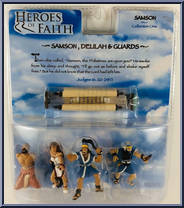 Samson, Delilah & Guards from Heroes of Faith - Basic Series manufactured by Journey ITB [Front]