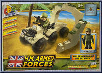 Army Infantry and Quad Bike Action Figure