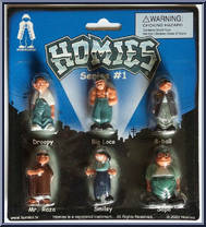 Droopy / Big Loco / 8-ball / Mr. Raza / Smiley / Sapo Action Figure