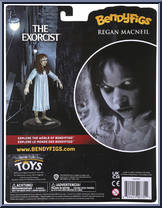 Regan Macneil (Exorcist) from Horror - Bendyfigs manufactured by Noble Toys [Back]