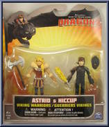 Astrid & Hiccup from How to Train Your Dragon 2 - Mini Figures manufactured by Spinmaster [Front]