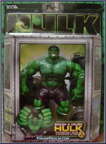 Hulk (Smash & Crush) - Hulk - Motion Picture - Series 1 - Toy Biz ...