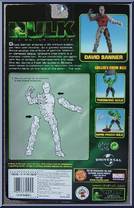 David Banner from Hulk - Motion Picture - Series 3 manufactured by Toy Biz [Back]