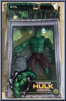 Hulk (Throwing) from Hulk - Motion Picture - Series 3 manufactured by Toy Biz [Front]