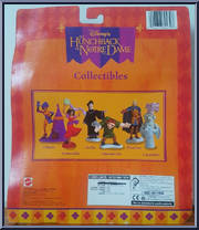 6-Pack from Hunchback of Notre Dame - Collectible manufactured by Mattel [Back]