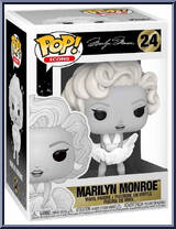 Marilyn Monroe (Black & White) from Icons - Pop! Vinyl Figures manufactured by Funko [Front]