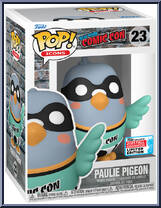 Paulie Pigeon (Turquoise Shirt) from Icons - Pop! Vinyl Figures manufactured by Funko [Front]