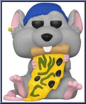 Pizza Rat (Blue Hat) from Icons - Pop! Vinyl Figures manufactured by Funko [Loose]