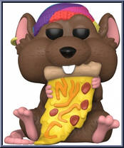 Pizza Rat (Rainbow Hat) from Icons - Pop! Vinyl Figures manufactured by Funko [Loose]
