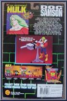Doc Samson from Incredible Hulk - Smash and Crash manufactured by Toy Biz [Back]