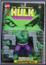Hulk (Rampaging) from Incredible Hulk - Series 1 manufactured by Toy Biz [Front]
