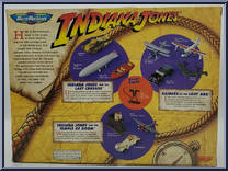 10 Vehicles Plus Bonus Indy Figure from Indiana Jones - Micro Machines manufactured by Galoob [Back]