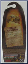 German Motorcycle from Indiana Jones - Titanium Series (Die-Cast) manufactured by Galoob [Back]