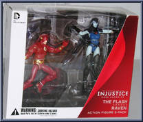 Flash vs Raven Action Figure