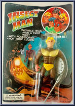 Insect Man (Brown / Yellow Helmet) Action Figure