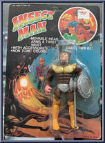 Insect Man (Brown / Green Helmet) Action Figure